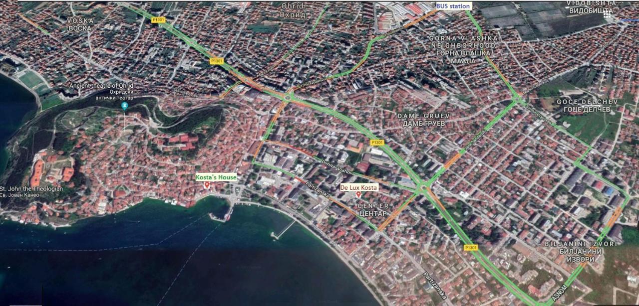 Vila Kosta City Center Port Ochrid Exteriér fotografie